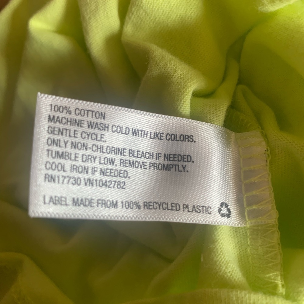NEON YELLOW BOXY TEE